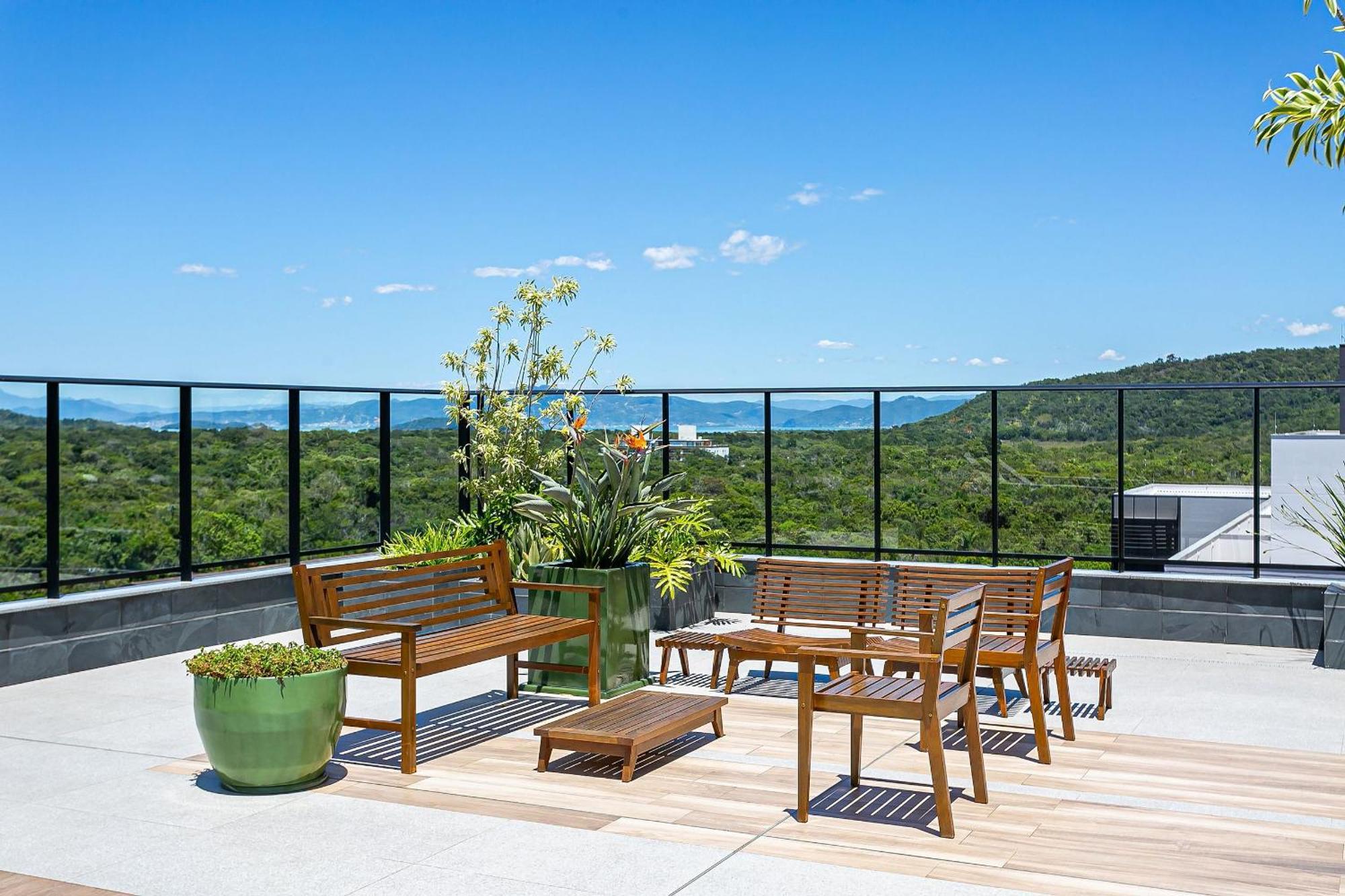 Wi-Fi 300Mb | Rooftop Com Piscina Em Jurere #Ja15 Florianópolis 외부 사진